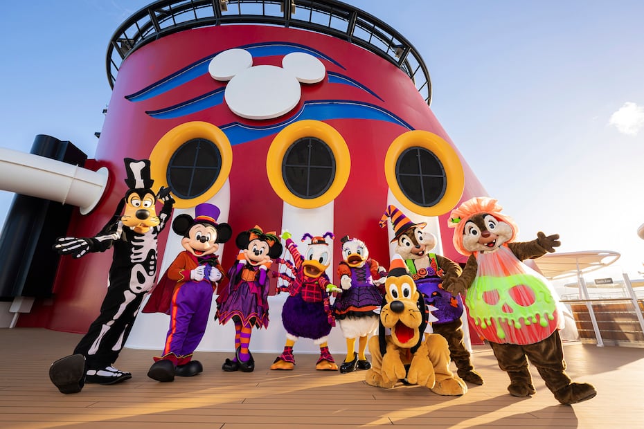Disney Cruise Line Halloween on the High Seas. (Abigail Nilsson, photographer). © Disney / Cortesía Disney Cruise Line