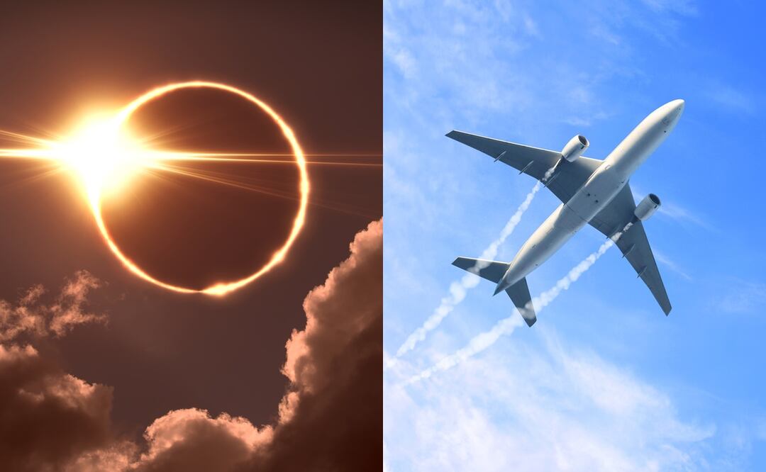 Eclipse Total Solar 2024: Una aerolínea ofrece boletos gratuitos para presenciar el 'anillo de fuego' desde un avión. iStock/Pitris/frentusha