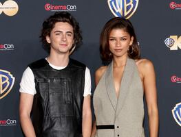 Timothée Chalamet presentó con Zendaya la siguiente entrega de ‘Dune’ en CinemaCon