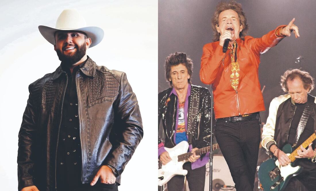 Carin León cumple un sueño, será telonero de The Rolling Stones, conoce todos los detalles: Foto: EFE y AP / Owen Sweeney