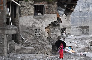 Riada en Nepal: sube a más de 1,000 la cifra de muertos y hay 4,462 desaparecidos