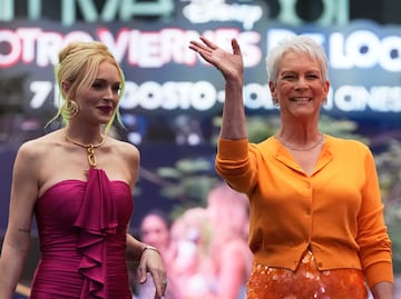 Lindsay Lohan y Jamie Lee Curtis  presentan en CDMX la nueva Un Viernes de Locos: “Fans mexicanos, los más fieles del mundo”