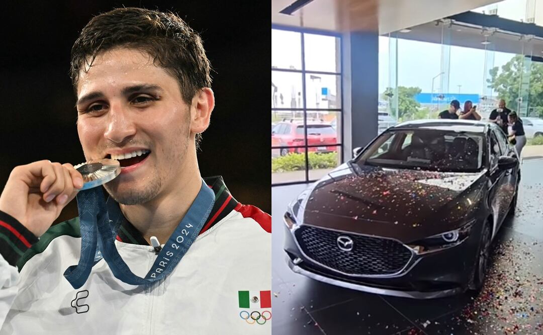 Marco Verde recibe un auto Mazda tras su triunfo en los Juegos Olímpicos. ¿Qué otros premios obtendrá? Foto: MOHD RASFAN / AFP / Captura Instagram