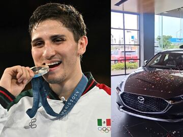 Mazda cumple con Marco Verde y le regala un auto tras triunfo en Juegos Olímpicos. VIDEO