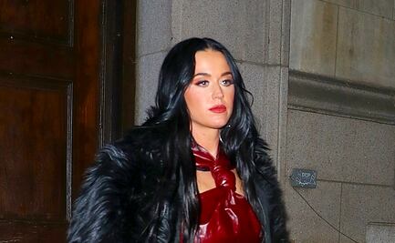 Katy Perry deslumbra con top y pantalones de cuero en Nueva York