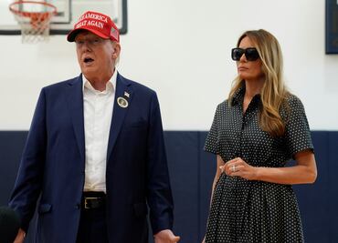 Elecciones EU. Trump afirma que "será una gran victoria", luego de emitir su voto en Florida