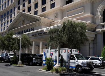 Hombre toma a rehén dentro del Caesars Palace de Las Vegas