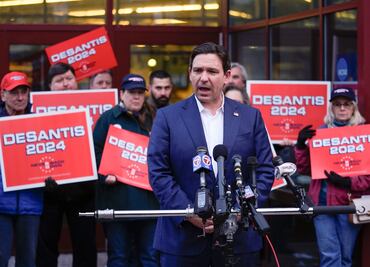 DeSantis envía más efectivos  a Texas; "Necesitamos detener esta invasión en la frontera", dice