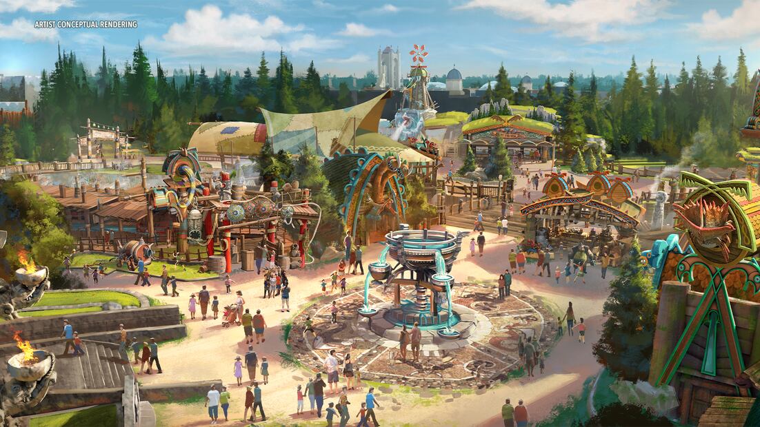 Cómo entrenar a tu dragón en Epic Universe. Fotos: Cortesía Universal Orlando Resort.