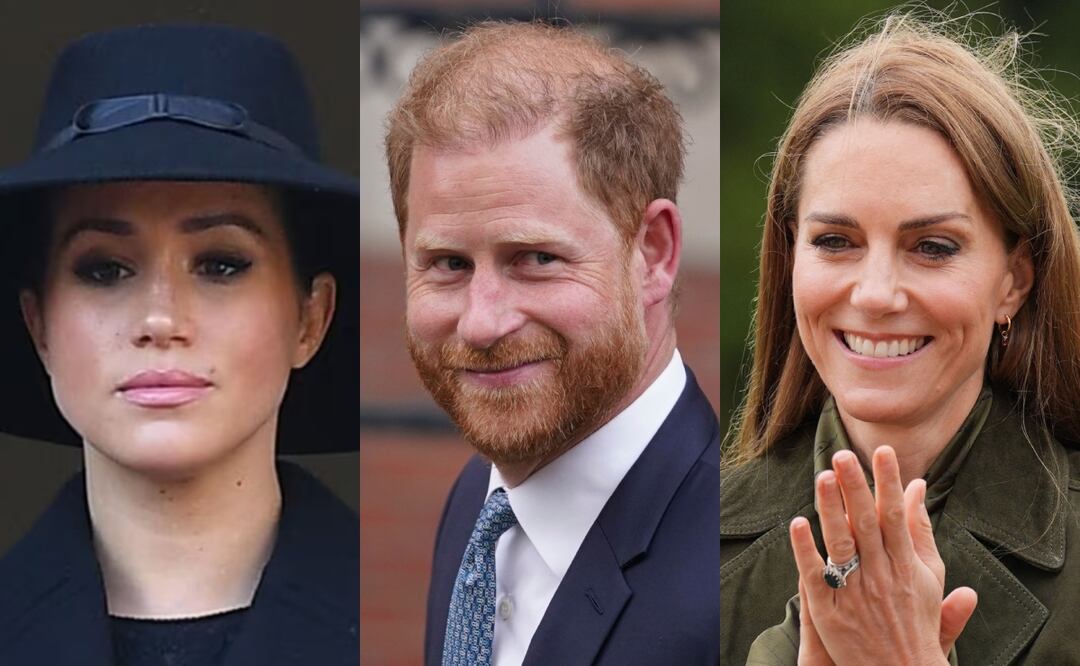 Meghan Markle prohíbe a Harry volver a ver a Kate Middleton tras enterarse que estuvo enamorado de ella. Foto: AFP / (AP Photo/Alberto Pezzali, File) / (Photo by Yui Mok / POOL / AFP)