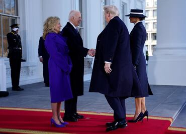 Biden a Trump en la Casa Blanca: "Bienvenido a casa"