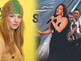 ¿Quién es Hunter Schafer, la actriz que reveló una relación con Rosalía?¿Rosalía engañó a Rauw?