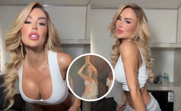 Ninel Conde deslumbra en Miami con microvestido ‘bra out’ y silueta de impacto a sus 50 años