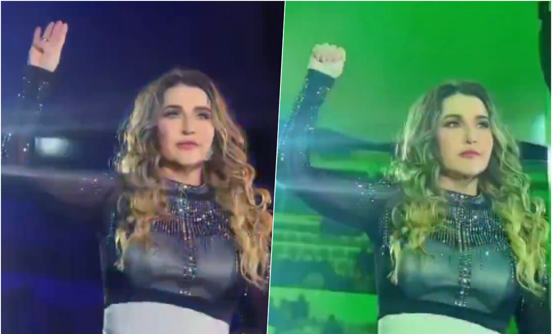 Alicia Villarreal preocupa a fans tras hacer la señal de auxilio. ¿Qué significa? Foto: X