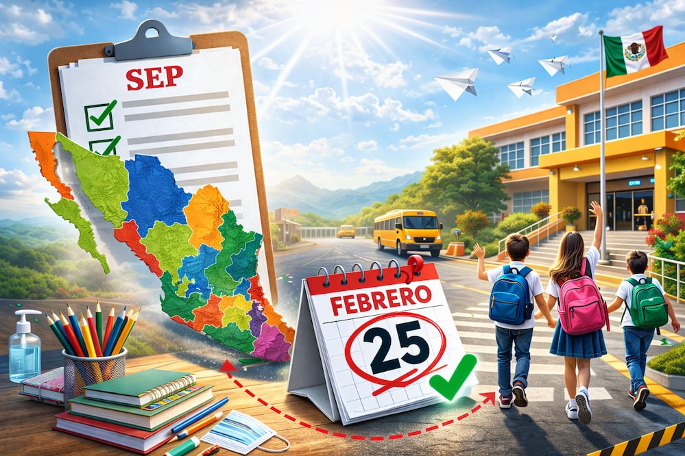 ¿Hay clases mañana miércoles 25 de febrero? SEP informa estados que regresan a actividades presenciales. Foto: IA