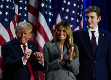 Nuera de Donald Trump habla de la inteligencia de Barron y la forma en que le hizo ganar las elecciones