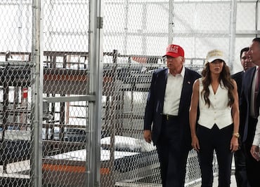 Trump presume centro de detención migrante 'Alligator Alcatraz': "Policías en forma de caimanes y no hay que pagarles tanto"