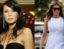 La transformación de estilo de Melania Trump (de modelo a primera dama)