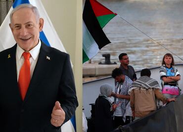Netanyahu felicita a su Armada por frenar flotilla humanitaria Global Sumud que se dirigía a Gaza con Greta Thunberg