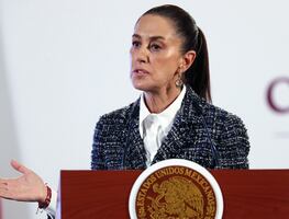 Sheinbaum dice que corresponde a la Fiscalía decidir si investiga al gobernador de Sinaloa por caso de "El Mayo"