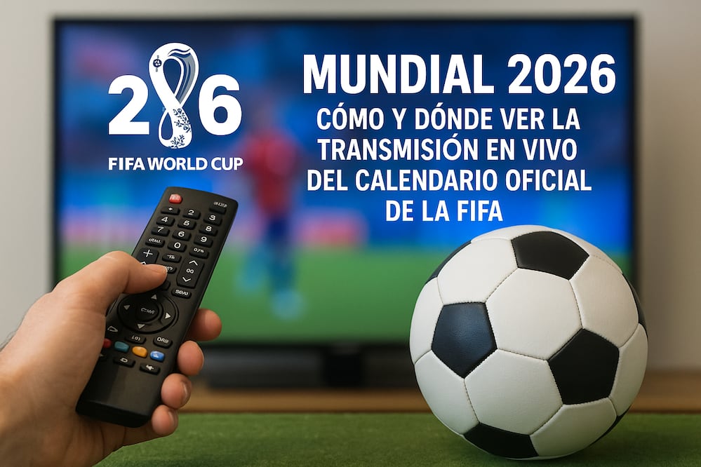 Mundial 2026: cómo y dónde ver la transmisión en vivo del calendario oficial de la FIFA. Foto IA