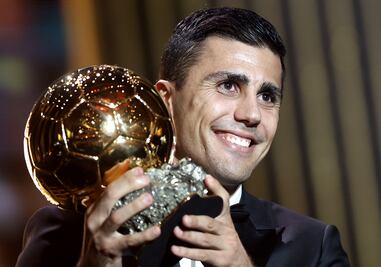 Rodri, primer español en 64 años en ganar el Balón de Oro: "Es un orgullo para el mediocampo"