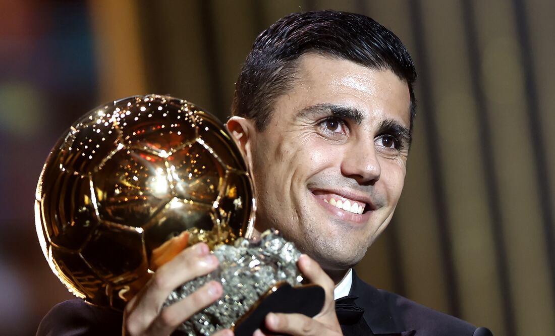 Rodri, primer español en 64 años en ganar el Balón de Oro: "Es un orgullo para el mediocampo" (Francia, España) EFE/EPA/MOHAMMED BADRA