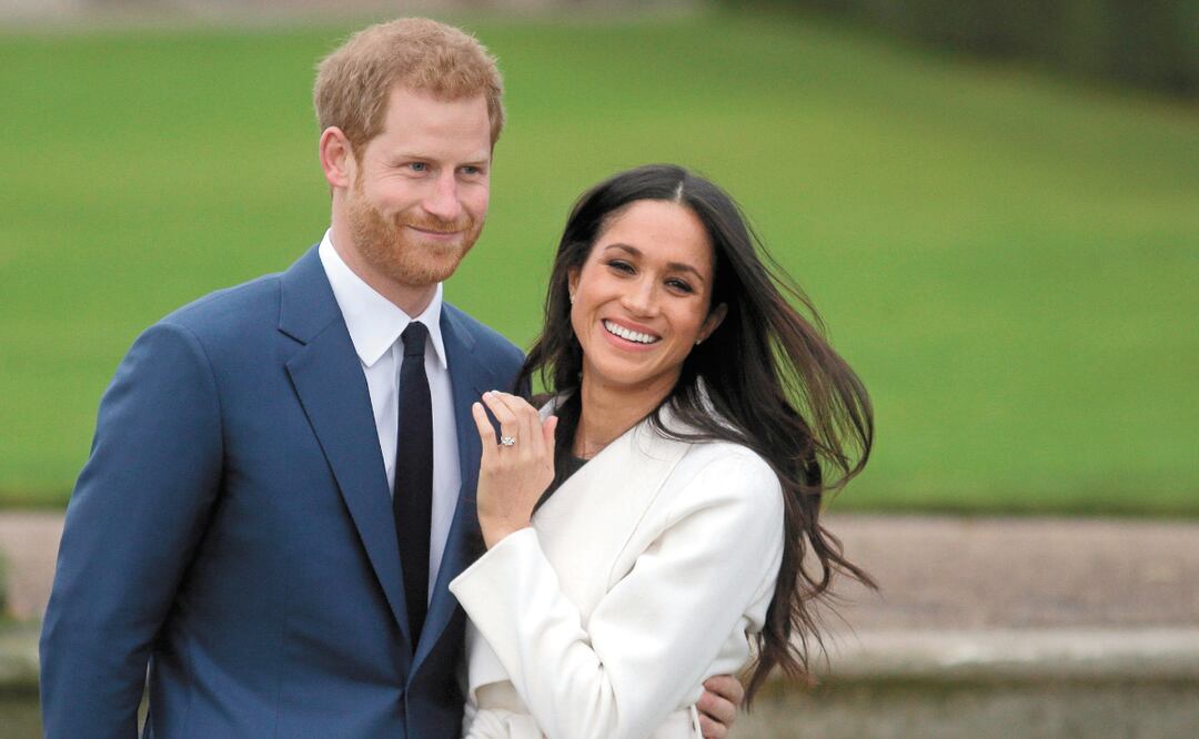 Príncipe Harry y Meghan Markle. Foto: LEAL-OLIVAS / AFP