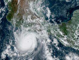 Otis, que amenaza a Acapulco, se convierte en huracán de categoría 3. MAPA de su trayectoria
