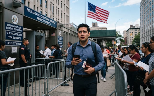 ¿Te revisan el celular para darte la visa? Lo que realmente puede pasar en la entrevista