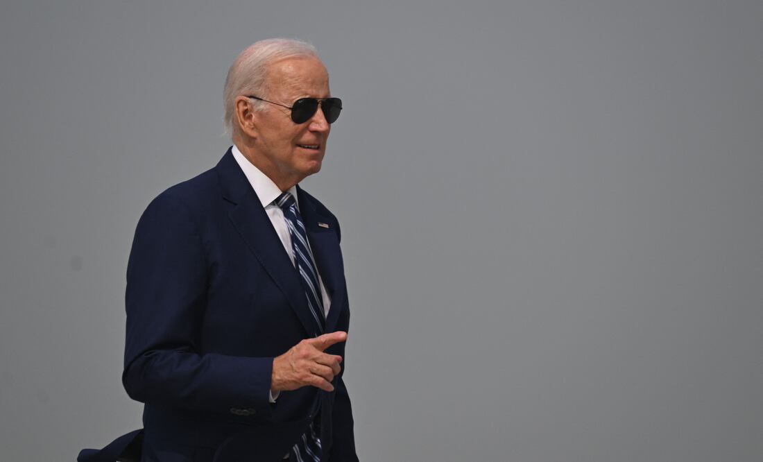 Biden recibe un chequeo médico anual en medio de críticas sobre su edad y estado de salud. (Photo by ANDREW CABALLERO-REYNOLDS / AFP)