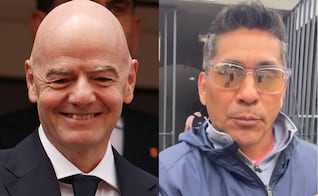 Infantino sorprende a Jorge Campos con sandalias de lujo: cuánto cuestan y por qué nunca usa zapatos