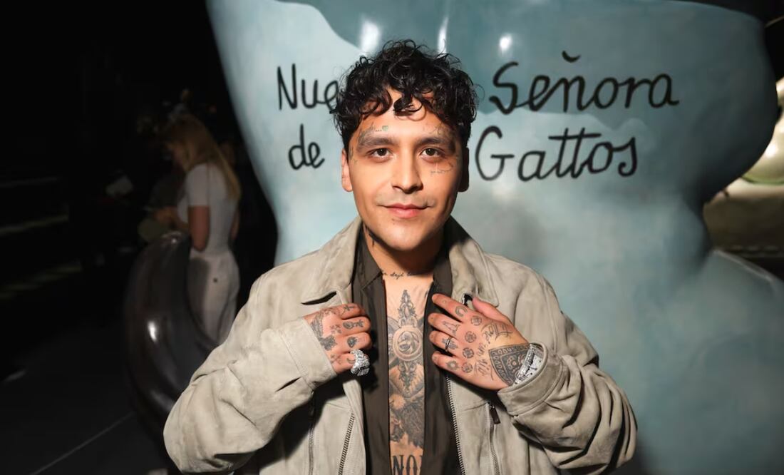 ¿Christian Nodal, un hombre serio? Se comprometió con Belinda, tuvo una hija con Cazzu, pero se casó con Ángela Aguilar. Foto: Vianney Le Caer/Invision/AP