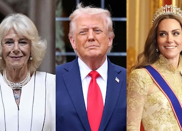 Trump sorprende al mundo: reconoce a Kate Middleton como la verdadera reina y deja en segundo plano a Camila