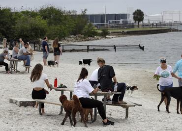 Covid-19. Pese al alza de contagios en Florida, muchos viajan por "Memorial Day"