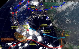 "Chris" impacta Veracruz y amenaza con fuertes lluvias en el centro de México