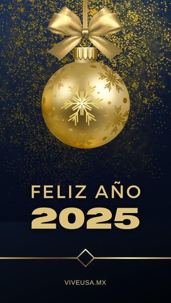 Año Nuevo 2025. Imagen: Canva.