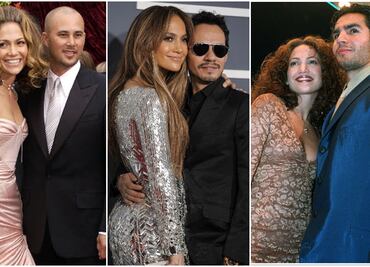 ¿Cuántas veces se ha casado Jennifer Lopez? ¿Quiénes han sido sus parejas?