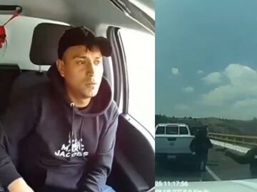 Así es el modus operandi para robar a traileros en la autopista Chamapa-Lechería, Edomex. VIDEO