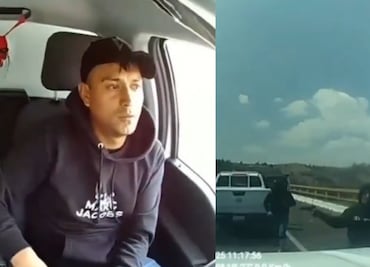 Así es el modus operandi para robar a traileros en la autopista Chamapa-Lechería, Edomex. VIDEO