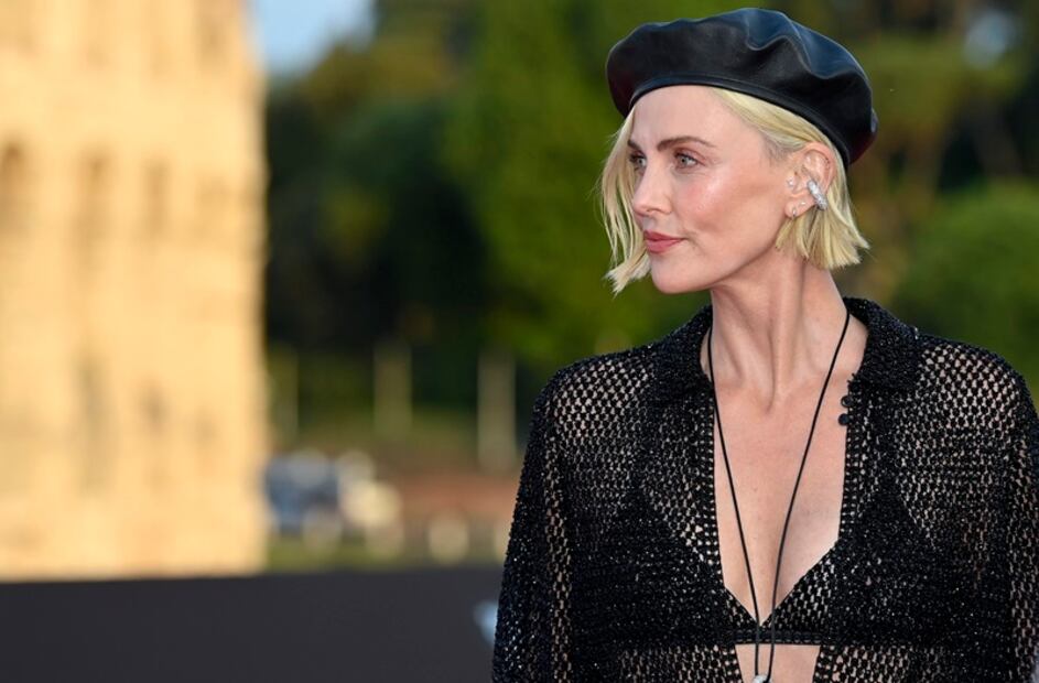 Charlize Theron asiste a la premiere de 'Fast & Furious' en Roma. Foto: EFE