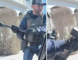 A martillazos, ICE rompe ventana de auto y arresta a migrante en Massachusetts; violento arresto indigna en redes. VIDEO