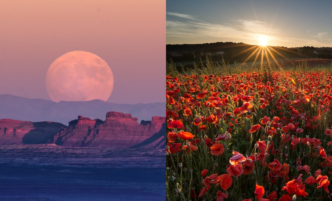 Luna de Fresa, el solsticio de verano y más eventos astronómicos imperdibles de junio. Foto: Canva