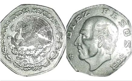 La antigua moneda de 10 pesos de Miguel Hidalgo que vale $850,000 pesos
