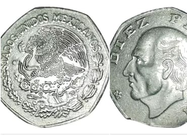 La antigua moneda de 10 pesos de Miguel Hidalgo que vale $850,000 pesos