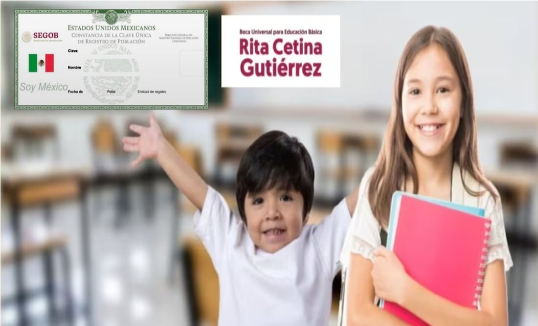 Beca Rita Cetina 2025: Exigen nueva CURP para registro en preescolar, primaria y secundaria en septiembre. Foto: iStock / Raul Teran Aquino / Antonio_Diaz / Beca Rita Cetina / RENAPO