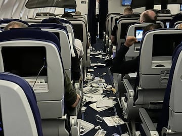 Hospitalizan a 7 pasajeros tras sufrir lesiones por turbulencia durante vuelo en EU