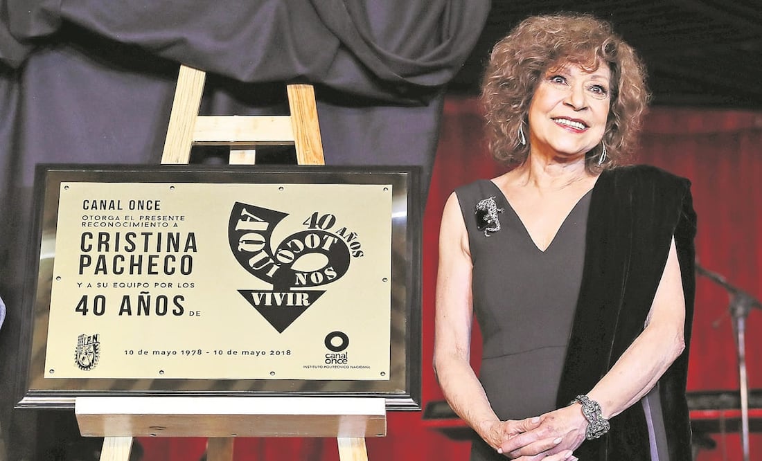 Cristina Pacheco/Foto: Berenice Fragoso /El Universal