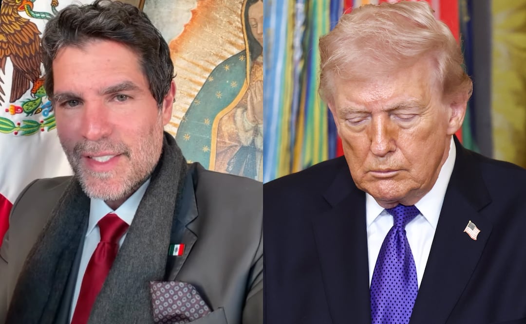 Donald Trump publica imagen con Jesús hecha con IA; Eduardo Verástegui estalla: “que el payaso se largue”. Foto: Instagram/AP