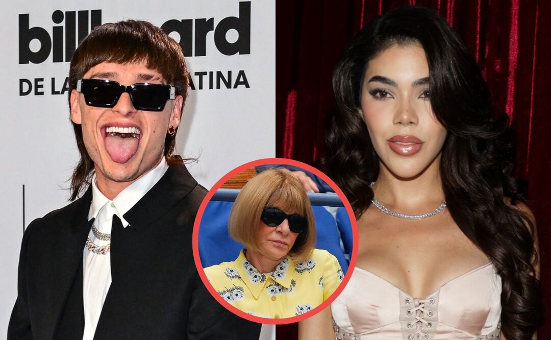 Anna Wintour ignora a Peso Pluma y Kenia Os en la Semana de la Moda de Nueva York. VIDEO. Foto: AFP/AP/Carlos Mejía/EL UNIVERSAL